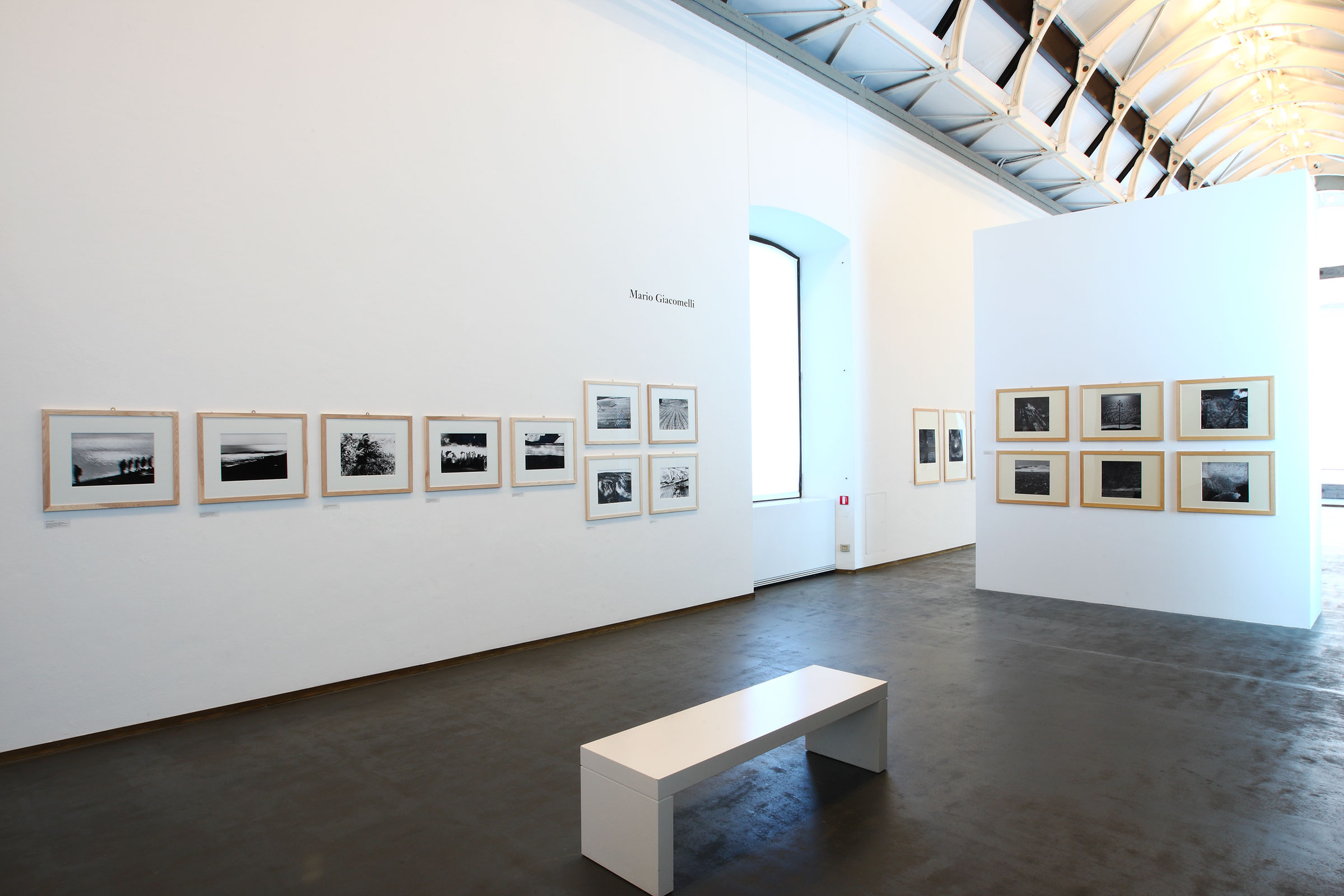 Mario Giacomelli, veduta espositiva